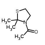 CAS#: 68723-71-7， 1-(2,2-dimethylthiazolidin-3-yl)ethanone