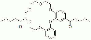 CAS#: 68725-69-9， 2,13-Divaleryldibenzo-18-Crown-6