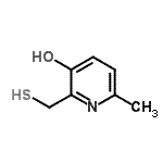 CAS#: 687607-41-6， 6-Methyl-2-(sulfanylmethyl)-3-pyridinol