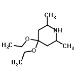 CAS#: 687614-26-2， 4,4-Diethoxy-2,6-dimethylpiperidine