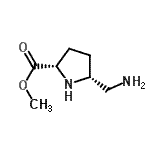 CAS#: 687622-75-9， Methyl (5R)-5-(aminomethyl)-L-prolinate