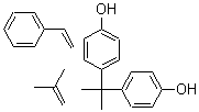 CAS#: 68784-69-0， 4,4-(1-Methylethylidene)Bis-Phenol Reaction Products With Isobutylene And Styrene