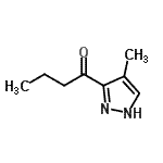 CAS#: 68809-56-3， 1-(4-Methyl-1H-pyrazol-3-yl)-1-butanone