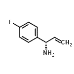 CAS#: 688362-62-1， (1S)-1-(4-Fluorophenyl)-2-propen-1-amine