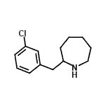 CAS#: 68841-15-6， 2-(3-Chlorobenzyl)azepane