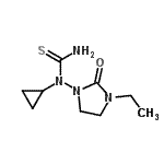 CAS#: 688738-52-5， 1-Cyclopropyl-1-(3-ethyl-2-oxo-1-imidazolidinyl)thiourea