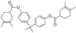 CAS#: 68892-29-5, Bis(3,4-Dimethyl-3-Cyclohexene-1-Carboxylic Acid)(1-Methylethylidene)Bis(4,1-Phenylene) Ester