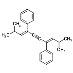 CAS#: 68893-36-7， 1,1'-[(3E,7E)-2,9-Dimethyl-3,7-decadien-5-yne-4,7-diyl]dibenzene