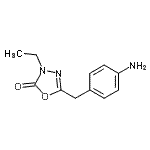 CAS#: 689251-70-5， 5-(4-Aminobenzyl)-3-ethyl-1,3,4-oxadiazol-2(3H)-one