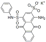 CAS#: 68929-09-9， 1-Amino-9,10-Dihydro-9,10-Dioxo-4-[(Phenylamino)Sulfonyl]-2-Anthracenesulfonic Acid Potassium Salt