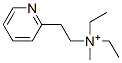 CAS#: 6893-34-1， (2-(2-Pyridyl)Ethyl)Diethylmethylammonium