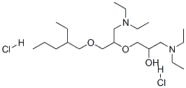 CAS#: 68938-75-0， 1-(Diethylamino)-3-[2-(Diethylamino)-1-[[(2-Ethylpentyl)Oxy]Methyl]Ethoxy]Propan-2-Ol Dihydrochloride