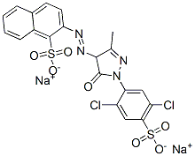 CAS#: 68966-45-0， 2-[[1-(2,5-Dichloro-4-Sulphophenyl)-4,5-Dihydro-3-Methyl-5-Oxo-1H-Pyrazol-4-Yl]Azo]Naphthalene-1-Sulphonic Acid, Sodium Salt