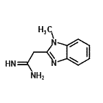 CAS#: 69006-99-1， 2-(1-Methyl-1H-benzimidazol-2-yl)ethanimidamide