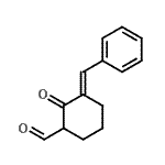 CAS#: 69009-80-9， (3E)-3-Benzylidene-2-oxocyclohexanecarbaldehyde