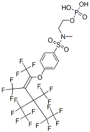 CAS#: 69013-34-9， N-Methyl-4-[[4,4,5,5,5-Pentafluoro-3-(Pentafluoroethyl)-1,2,3-Tris(Trifluoromethyl)Pent-1-Enyl]Oxy]-N-[2-(Phosphonooxy)Ethyl]Benzenesulphonamide
