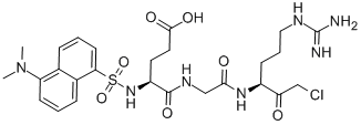 CAS#: 69024-84-6， Dansylglutamyl-Glycyl-Arginine Chloromethyl Ketone