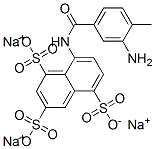 CAS#: 69031-55-6， Trisodium 8-[(3-Amino-4-Methylbenzoyl)Amino]Naphthalene-1,3,5-Trisulphonate