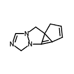 CAS#: 69043-00-1， 1H,5H-Cyclopenta[1',3']cyclopropa[1',2':4,5]pyrazolo[1,2-a][1,2,4]triazole