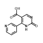 CAS#: 690631-94-8， 2-Oxo-6-(3-pyridinyl)-1,2-dihydro-5-pyrimidinecarboxylic acid