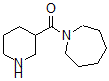 结构式 CAS# 690632-28-1, (六氢-1H-氮杂卓-1-基)-3-哌啶基-甲酮