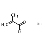 CAS#: 69064-21-7， lambda<sup>2</sup>-stannane, 2-methylprop-2-enoate