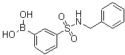 structure of CAS# 690662-91-0, [3-(Benzylsulfamoyl)phenyl]boronic acid;[3-(benzylsulfamoyl)phenyl]boronic acid;N-Benzyl 3-boronobenzenesulfonamide;N-benzyl-3-boronobenzenesulfonamide