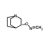 CAS#: 690952-11-5， Formaldehyde O-[(3R)-1-azabicyclo[2.2.2]oct-3-yl]oxime
