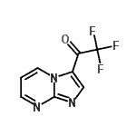 CAS#: 691372-19-7， 2,2,2-Trifluoro-1-(imidazo[1,2-a]pyrimidin-3-yl)ethanone