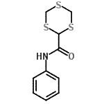 CAS#: 691375-42-5， N-Phenyl-1,3,5-trithiane-2-carboxamide