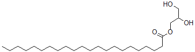 structure of CAS# 6916-74-1, Docosanoic Acid 2,3-Dihydroxypropyl Ester