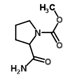 CAS#: 69209-70-7， Methyl 2-carbamoyl-1-pyrrolidinecarboxylate