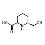 CAS#: 692255-19-9， (2S,6R)-6-(hydroxymethyl)piperidine-2-carboxylic acid