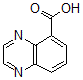 结构式 CAS# 6924-66-9, 5-喹喔啉羧酸