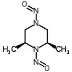 CAS#: 69271-56-3， (2R,6S)-2,6-Dimethyl-1,4-dinitrosopiperazine