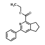 CAS#: 692729-86-5， Ethyl 3-phenyl-6,7-dihydro-5H-cyclopenta[c]pyridine-1-carboxylate