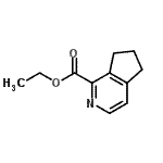 CAS#: 692729-88-7， Ethyl 6,7-dihydro-5H-cyclopenta[c]pyridine-1-carboxylate