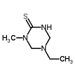 CAS#: 69300-40-9， 5-Ethyl-1-methyl-1,3,5-triazinane-2-thione