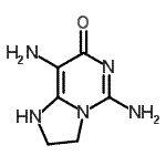 CAS#: 693210-80-9， 5,8-Diamino-2,3-dihydroimidazo[1,2-c]pyrimidin-7(1H)-one