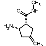 CAS#: 693217-14-0， (1R,2S)-2-Amino-N-methyl-4-methylenecyclopentanecarboxamide