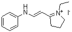 CAS#: 69343-05-1， 1-Ethyl-3,4-Dihydro-5-[2-(Phenylamino)Ethenyl]-2H-Pyrrolium Iodide (1:1)