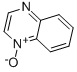 structure of CAS# 6935-29-1, Quinoxaline N-Oxide;Nsc193509;Zinc00333208;Inchi=1/C8h6n2o/C11-10-6-5-9-7-3-1-2-4-8(7)10/H1-6