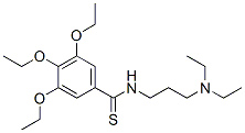 CAS#: 69353-46-4， N-[3-(Diethylamino)Propyl]-3,4,5-Triethoxybenzothioamide