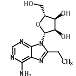 CAS#: 69359-47-3， 8-Ethyladenosine