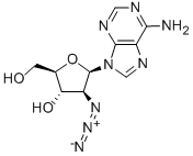 CAS#: 69370-82-7， 9-(2-Azido-2-deoxy-alpha-D-arabinofuranosyl)-9H-purin-6-amine