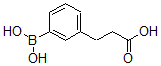 结构式 CAS# 693803-17-7, 3-硼酸基-苯丙酸