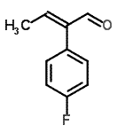 CAS#: 694513-38-7， (2E)-2-(4-Fluorophenyl)-2-butenal