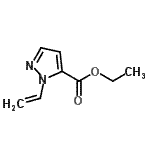 CAS#: 69457-66-5， Ethyl 1-vinyl-1H-pyrazole-5-carboxylate