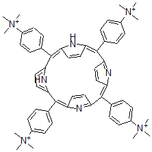 CAS#: 69458-19-1， alpha,beta,gamma, delta-Tetrakis(4-N-Trimethylaminophenyl)Porphine