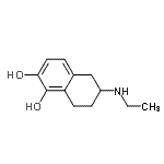 CAS#: 69478-37-1， 6-(Ethylamino)-5,6,7,8-tetrahydro-1,2-naphthalenediol